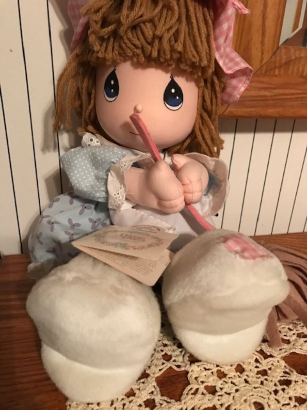 Precious Moments  1993 LIMITED EDITION   "WINNIE"   Doll  15"